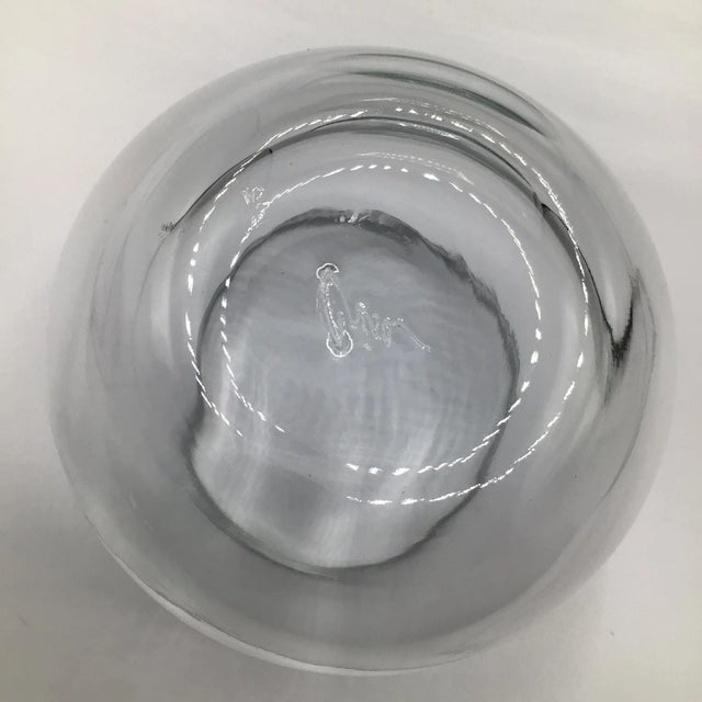 Crisa Punch Bowl 10 Signed Punch Cups and Silver Plated Italian Ladle - Set of 12 For Sale - Image 10 of 13
