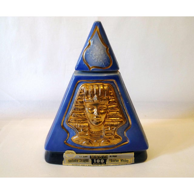Regal China Co. Jim Beam Egyptian Pyramid Decanter Chairish