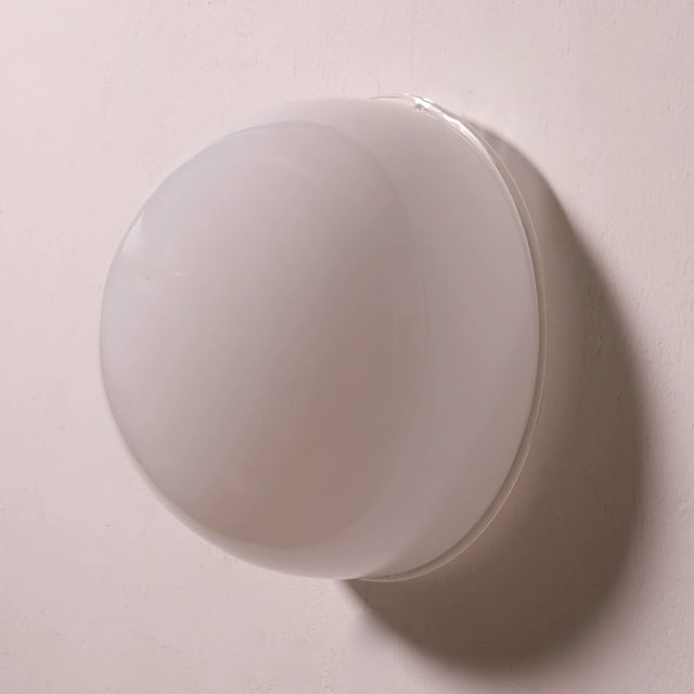 Vintage Italian Murano Glass Wall Light from Leucos, 1980s For Sale - Image 6 of 11