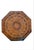 Italian walnut marquetry pedestal table, circa 1860, Beautifully crafted with fine marquetry in variation of walnut...