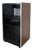 Mid-Century Hi-Fi Cabinet in Wood Veneer with Smoked Glass Door For Sale