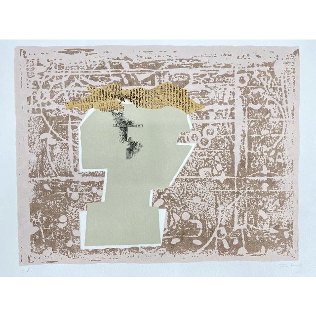 Jean David, Abstract Composition, 1970s, Screenprint For Sale - Image 9 of 9