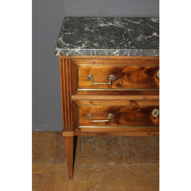 18th Century Late 18th Century Louis XVI Style Walnut Commode For Sale - Image 5 of 12