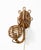 Mid-Century Rattan & Bamboo Sconce Lantern in the style of Louis Sognot, Italy, 1960s For Sale - Image 9 of 14