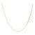 Vintage 14k Yellow Gold 18" 2.3mm Figaro Neck Chain For Sale