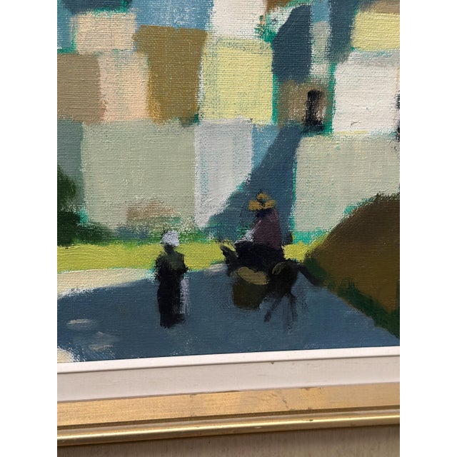 Stig Wernheden, Bergsby, Crete, 1960s, Oil on Canvas, Framed For Sale - Image 12 of 17