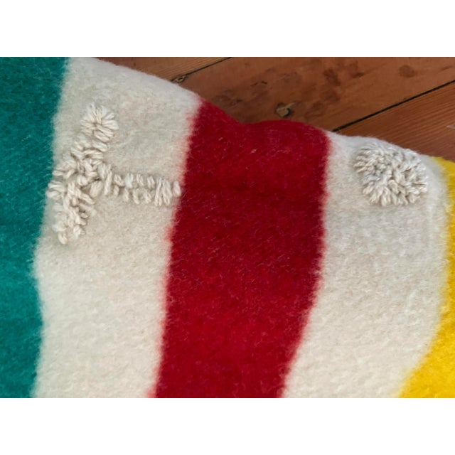 Vintage Four Point Hudson Bay Wool Blanket Throw Chairish