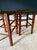 French Country Bistro Stools, 1930s, Set of 2 For Sale - Image 10 of 16