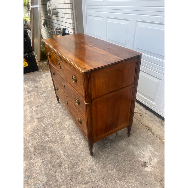 French 18th Century Louis XVI Walnut Chest of Drawers For Sale - Image 12 of 12