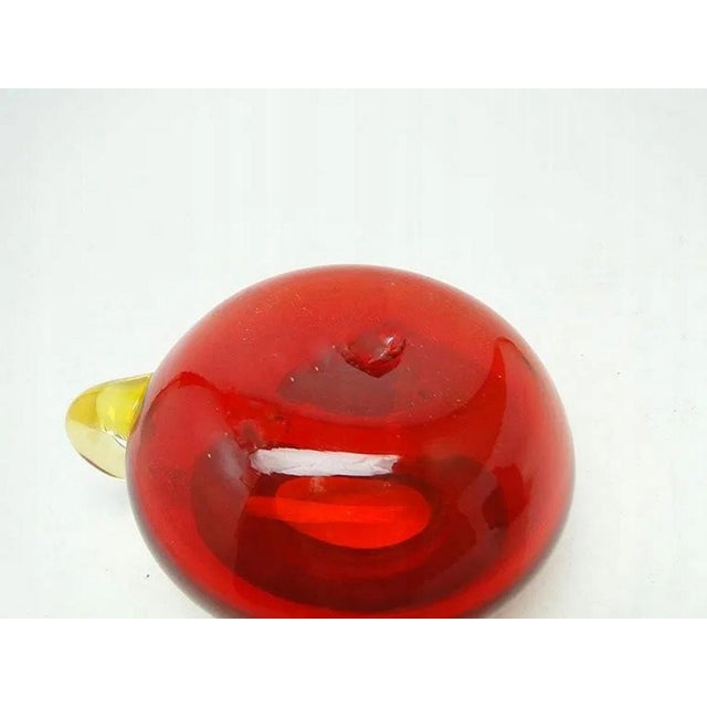 Postmodern Vintage Jug from Krakow Glass Institute, Poland, 1970s For Sale - Image 3 of 10