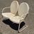 Vintage Art Deco Steel Metal Clam Shell Double Seat Porch Patio Loveseat - Pair For Sale - Image 12 of 18