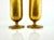 1950s Vintage Art Deco 24 Karet Gold Glass Vases- a Pair For Sale In Little Rock - Image 6 of 10