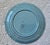 Hollywood Regency 1910-1920s German Majolica Birds Plate in Tiffany Blue For Sale - Image 3 of 5