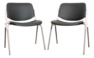 DSC 106 Desk Chairs by Giancarlo Piretti for Castelli, 1965, Set of 2
