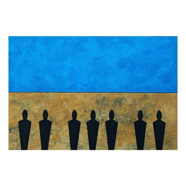 Steven Tamb, with Horizon a Tha-Nai 4, Gouache For Sale