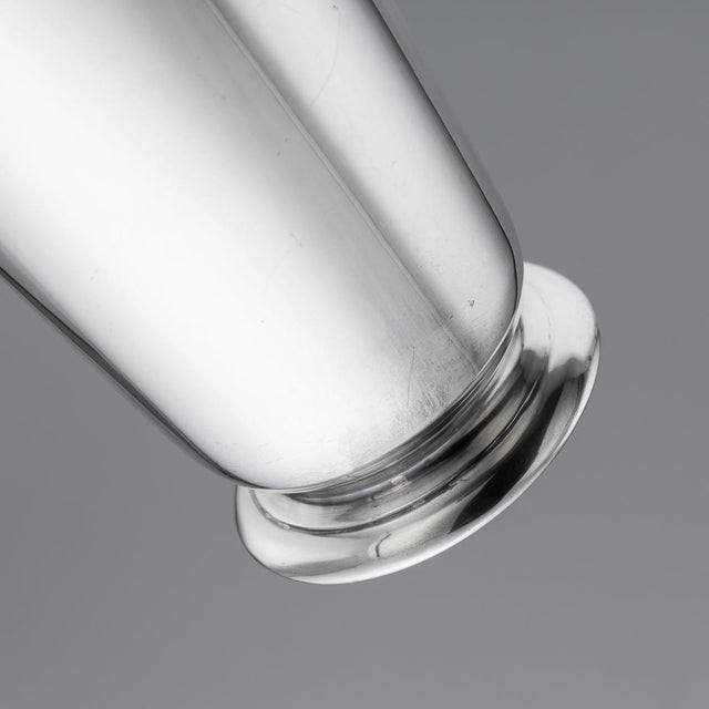 Vintage Art Deco Silver Plated Shaker by Asprey of London, 1930 For Sale - Image 14 of 17