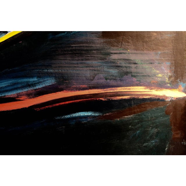 Mid 20th Century Large Abstract by Winifred Carson For Sale - Image 5 of 10