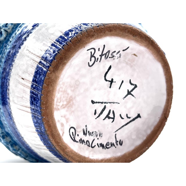 Vintage Amphoren Vase from Bitossi, 1960s For Sale - Image 13 of 14