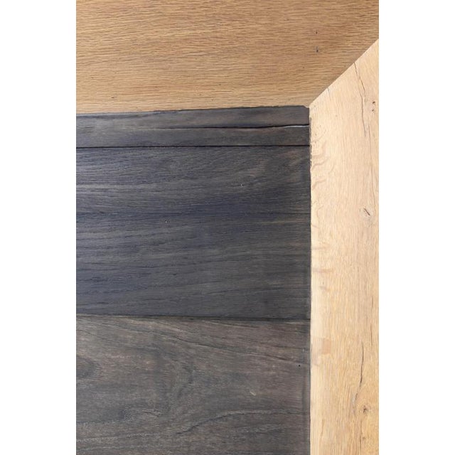 French Massive Fireplace Mantel in Molded Oak, 1890 For Sale - Image 13 of 15