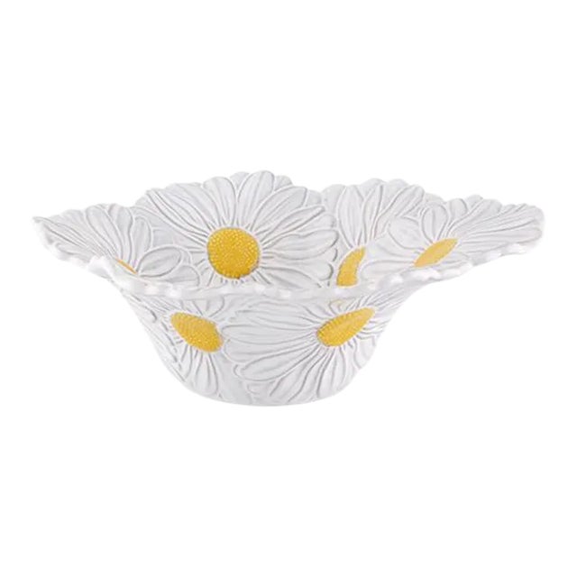 Bordallo Pinheiro Maria Flor Small Salad Bowl For Sale