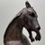 Unique wooden horse, hand-carved from the 1920s, Japan. Dimensions: height 21 cm, width 20 cm, depth 8 cm. This decorative...