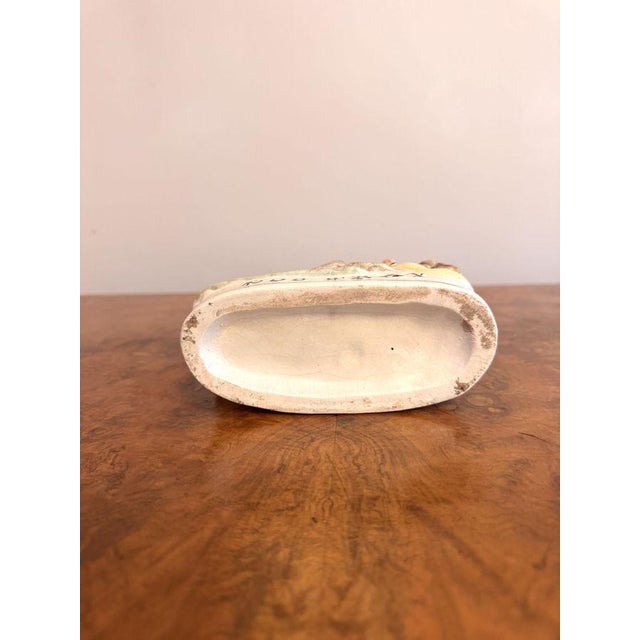 Antique Victorian Staffordshire Figure, 1880 For Sale - Image 4 of 6