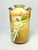 Yellow Antique 1910s Morimura Nippon Art Nouveau Iris Flower Landscape Handled Vase For Sale - Image 8 of 12