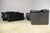Moroso Sofa & Armchairs in Black Leather, 1984, Set of 3 For Sale - Image 11 of 18