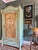 1920s Vintage Painted Armoire with Chinoiserie, 1920s For Sale - Image 5 of 16