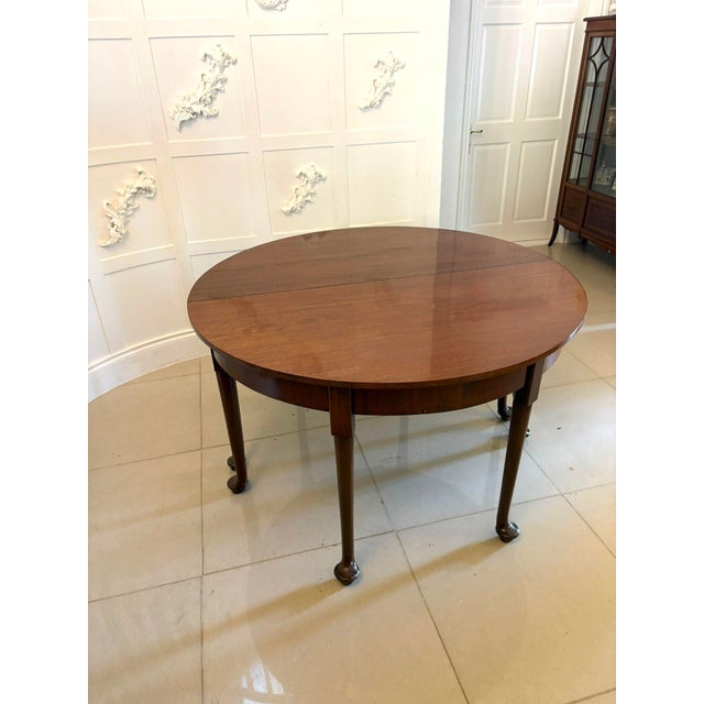 Antique Georgian Figured Mahogany Metamorphic Dining Table, 1780s For Sale - Image 10 of 18