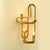 Brutalist Vintage Wall Sconce in Bronze by Frigerio, 1970s For Sale - Image 3 of 9