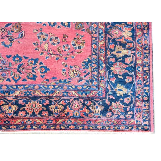 Early 20th Century Sarouk Mohajeran Rug For Sale - Image 10 of 13
