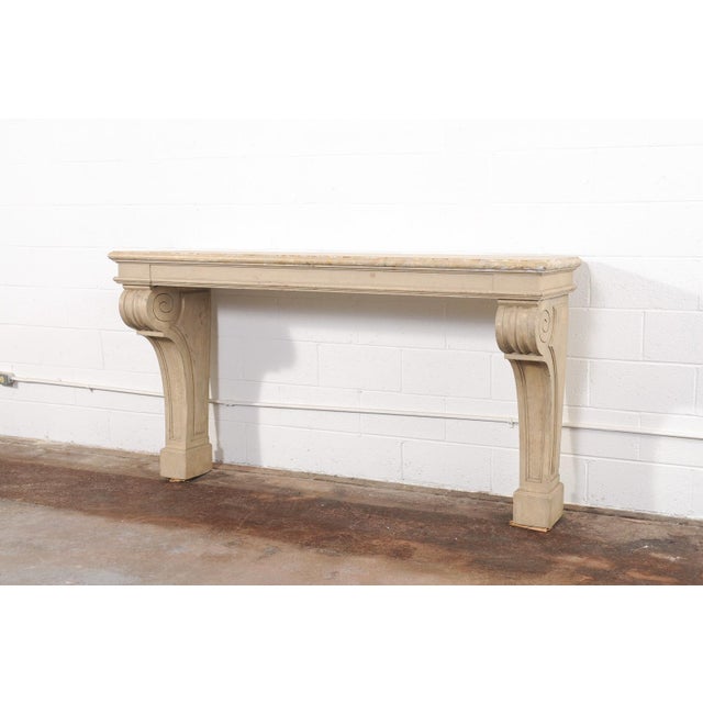 Early 20th Century Classical Italian Antique Wall Console For Sale - Image 5 of 12