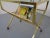 French Brass & Glass Cart with Magazine Rack, 1960s For Sale - Image 13 of 16