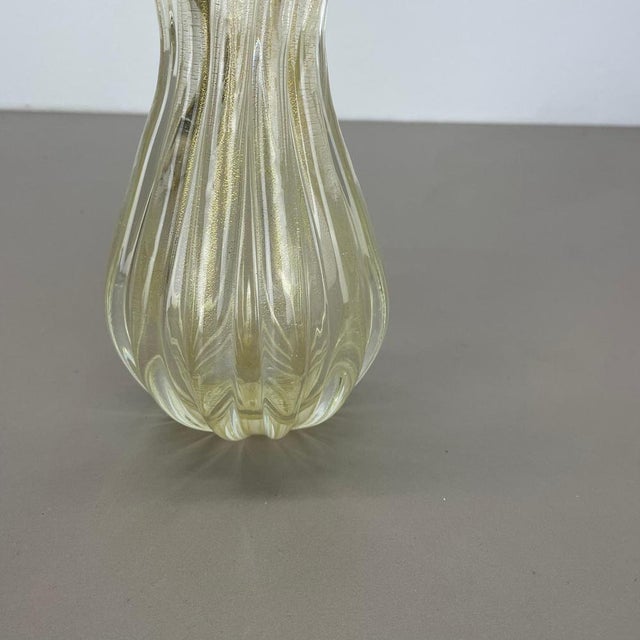 Murano Glass Vase from Barovier and Toso, Italy, 1970s For Sale - Image 9 of 16