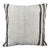Turkish Hemp Pillow Cushion Natural Beige Black Pillow Cushion Cover 24x24 For Sale