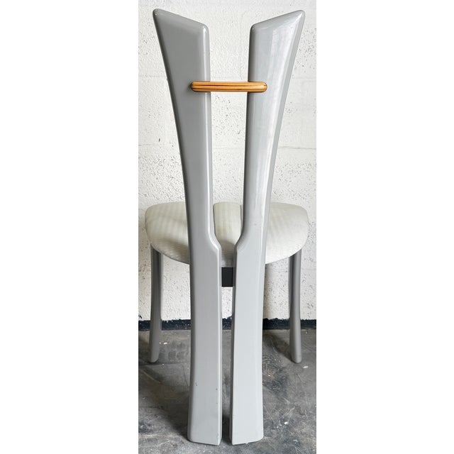 Pierre Cardin Attr. Set of 4 Dining Chairs Made in Italy For Sale In Miami - Image 6 of 10