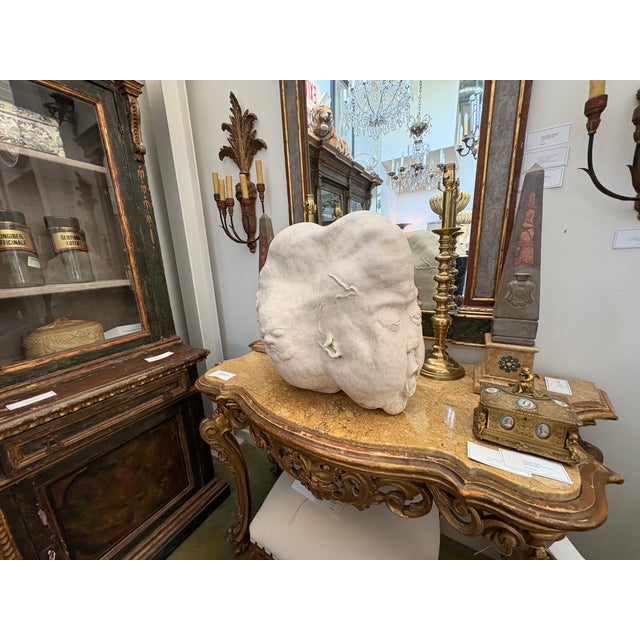 Mid 20th Century Surrealist Ceramic Face Sculpture For Sale In Houston - Image 6 of 10