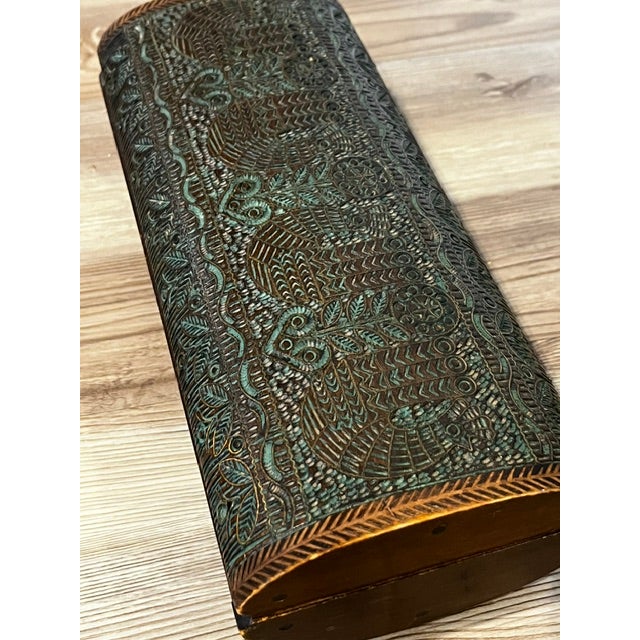 Antique Wooden Box For Sale - Image 13 of 14