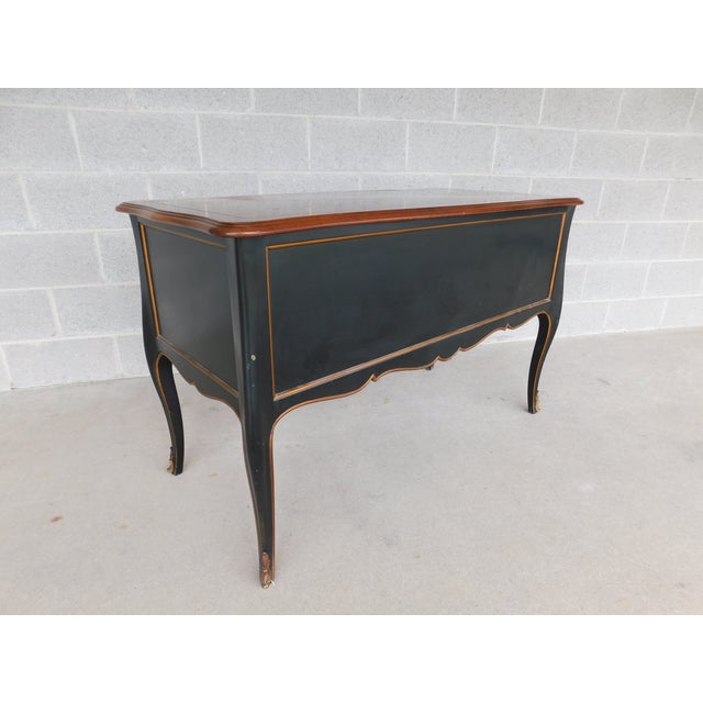 Kindel French Louis XV Style Writing Desk 48"w For Sale - Image 9 of 18