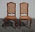 Vintage French Country Brown Cane Side Chairs - a Pair For Sale - Image 13 of 13
