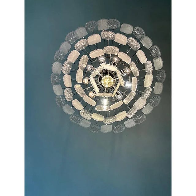 Art Deco Murano Style Chandelier by Simoeng For Sale - Image 8 of 9