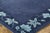 Art Deco Contemporary Chinese Deco Style Blue Floral & Pictorial Wool Runner by Rug & Kilim For Sale - Image 3 of 9