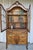 French Provincial Vintage Burl Wood, French Provincial Display Cabinet, Louis XV Style ,1930s For Sale - Image 3 of 18