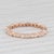 New Diamond Eternity Band 18k Rose Gold Sz 6.5 Wedding Stackable Ring Beverley K For Sale - Image 4 of 8