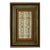 Traditional Small Mid Century Traditional Green and Gold Small Table Top Mirror For Sale - Image 3 of 9