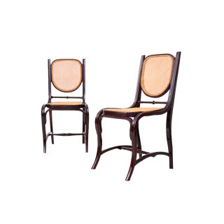 Set of Art Nouveau Dining Chairs from Jacob & Josef Kohn, 1890s For Sale