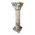 50s Classical Column Pedestal Concrete Stone Architectural Salvage Bird Bath Stand Vintage For Sale