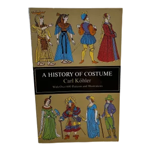 1963 History of Costume Book