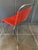 Vintage Chrome and Red Spaghetti Chair, 1960s For Sale - Image 12 of 18